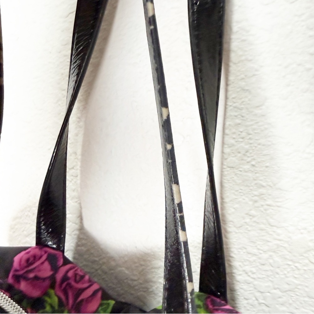 Betsy Johnson Roses Backpack Tote Monogram B - Picture 7 of 7